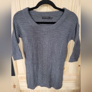 The Limited Charcoal Women's Crew Neck Sweater
